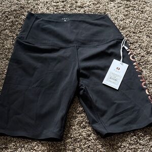 Tavi Noir Black Biker Shorts